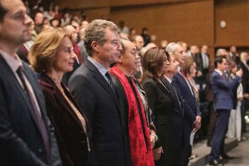 法中建交60周年马赛外交招待会