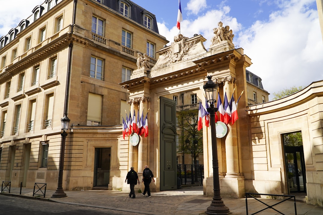 Le président Emmanuel Macron reçoit Wang Yi à Paris